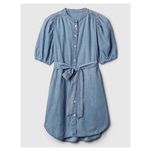 GAP Blue Denim Shirt Dress